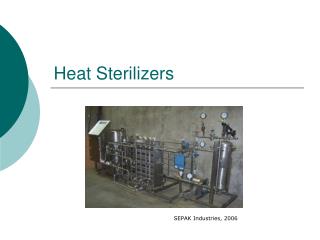 Heat Sterilizers