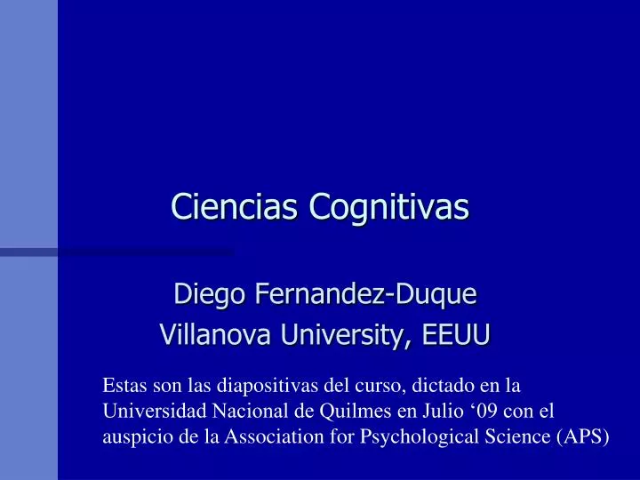 ciencias cognitivas