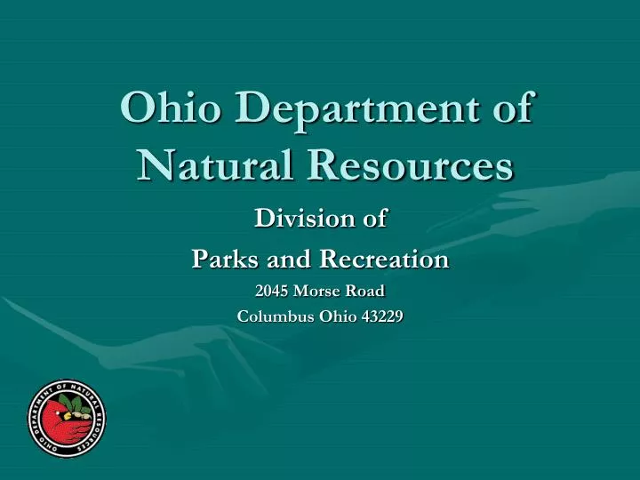 ohio department of natural resources