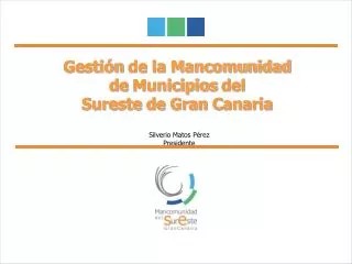 Gestión de la Mancomunidad de Municipios del Sureste de Gran Canaria