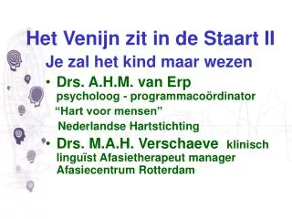 het venijn zit in de staart ii