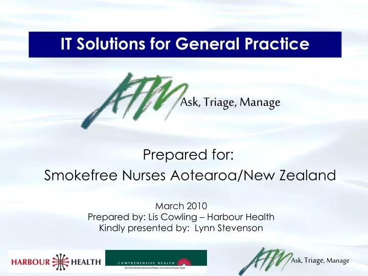 it solutions for general practice ask triage manage