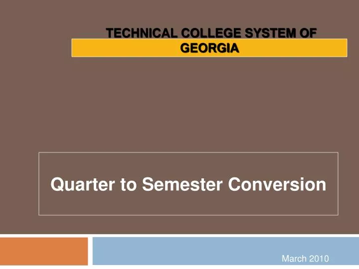 technical college system of georgia