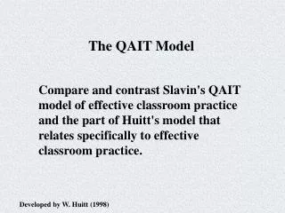 The QAIT Model