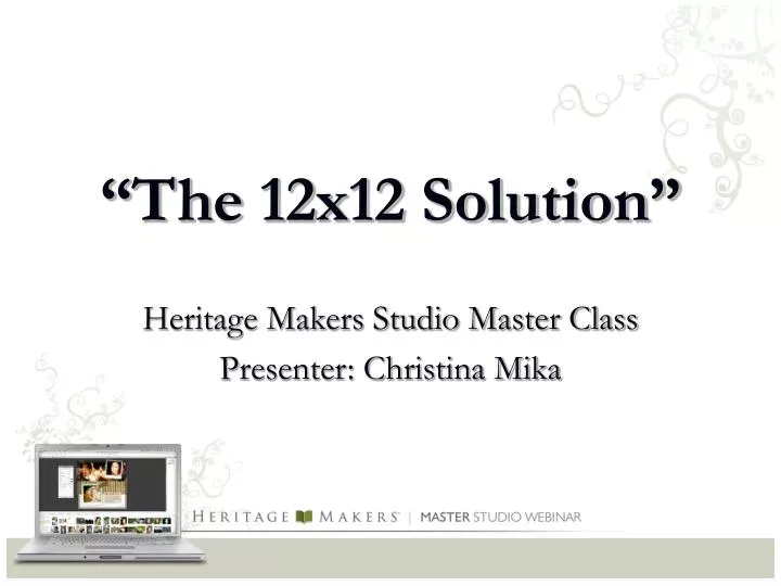 the 12x12 solution