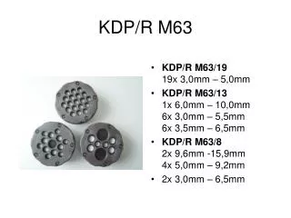 KDP/R M63