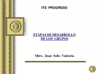 its progreso etapas de desarrollo de los grupos mtro juan sol s valencia