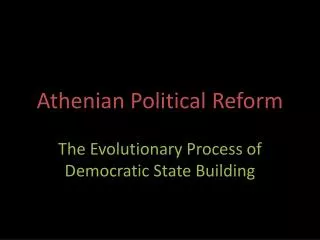 Athenian Political Reform