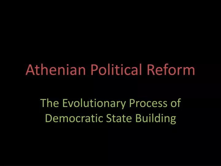 athenian political reform