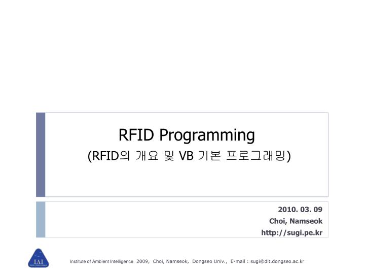 rfid programming rfid vb