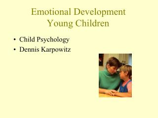 Emotional Development Young Children
