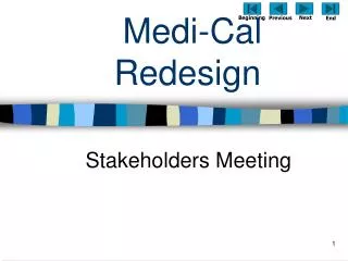 Medi-Cal Redesign