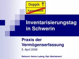 inventarisierungstag in schwerin