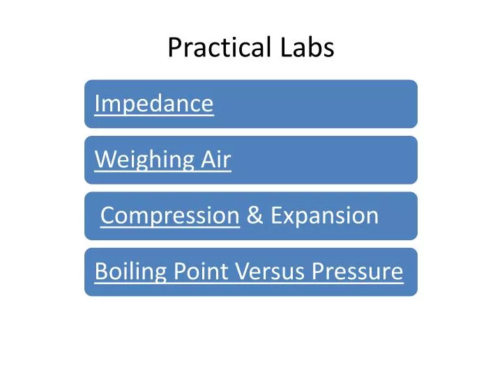 practical labs