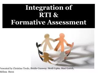 Integration of RTI &amp; Formative Assessment