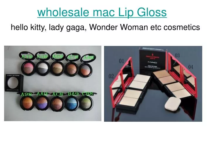 wholesale mac lip gloss