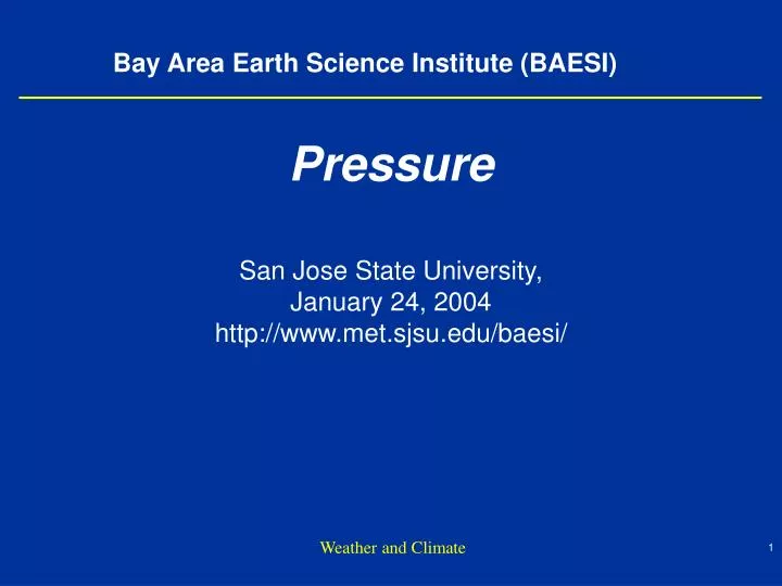 bay area earth science institute baesi
