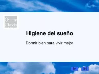 higiene del sue o