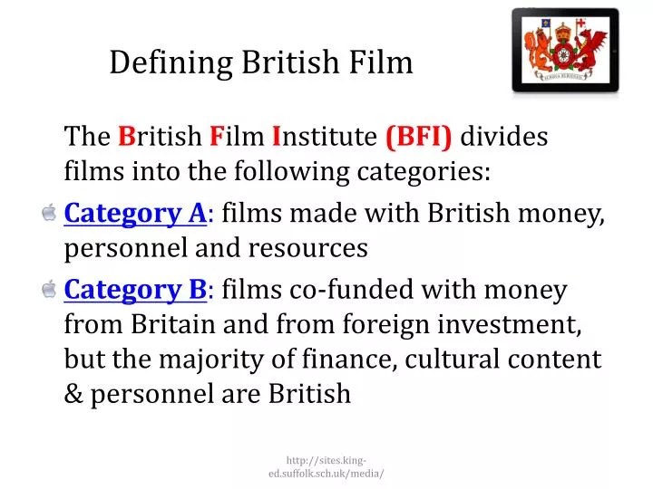 defining british film