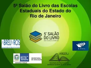 5º Salão do Livro das Escolas Estaduais do Estado do Rio de Janeiro