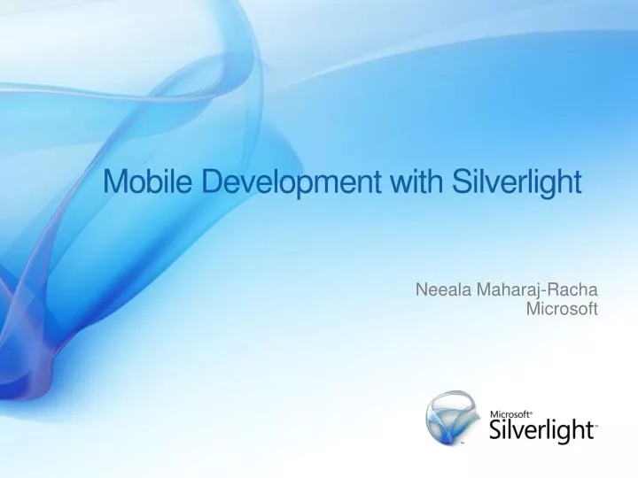 mobile development with silverlight