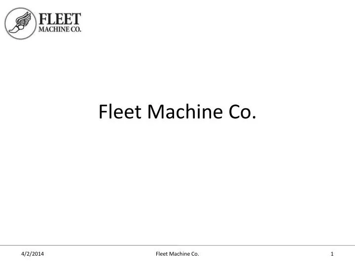 fleet machine co