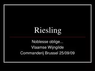 riesling
