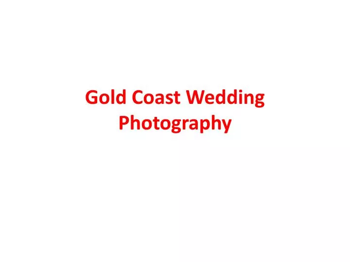 gold coast wedding photography