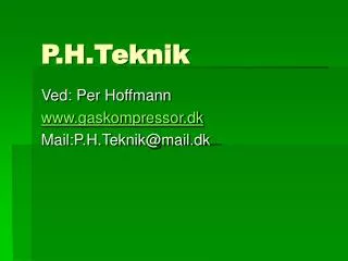 p h teknik