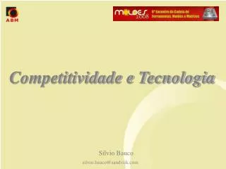 Competitividade e Tecnologia