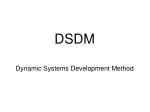 DSDM - slide 1