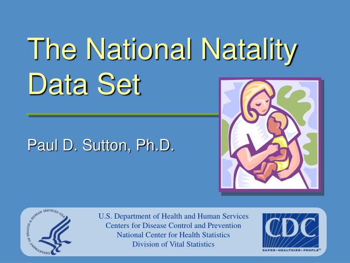 the national natality data set