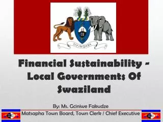 Financial Sustainability - Local Governments Of Swaziland