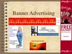 Banner Advertising - slide 1