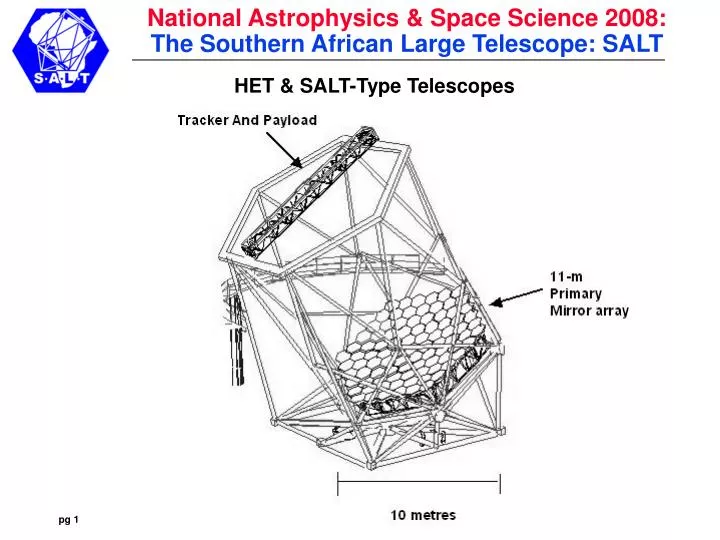 het salt type telescopes