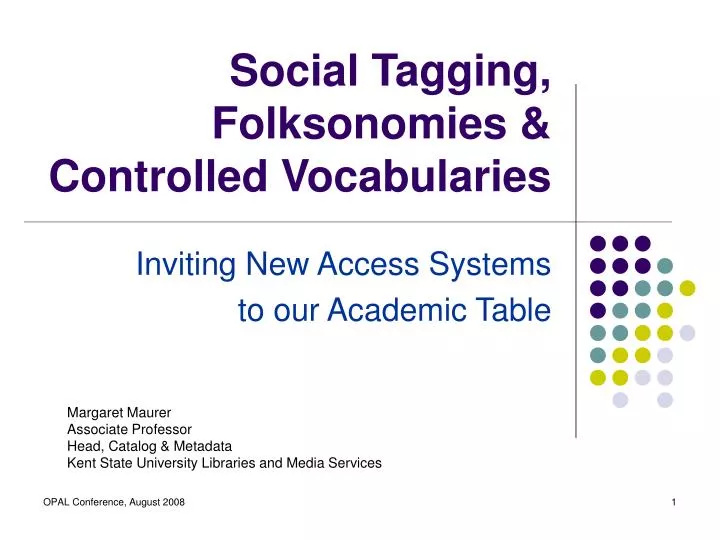 social tagging folksonomies controlled vocabularies