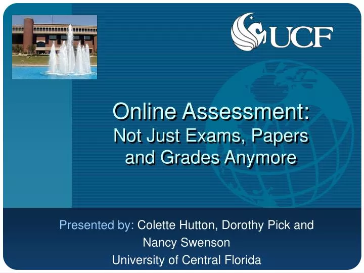 online assessment not just exams papers and grades anymore