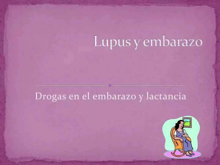 lupus y embarazo