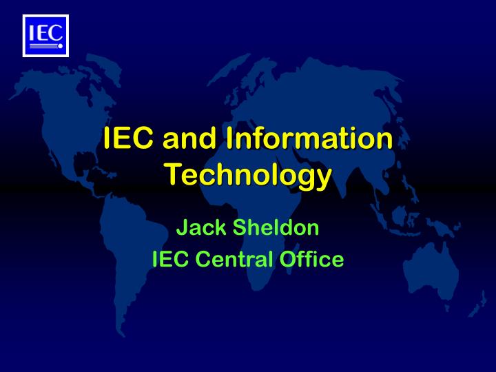 iec and information technology