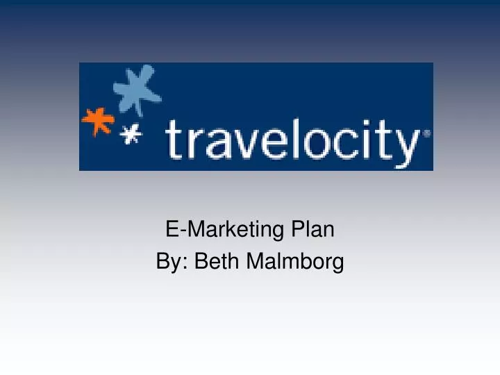 e marketing plan by beth malmborg