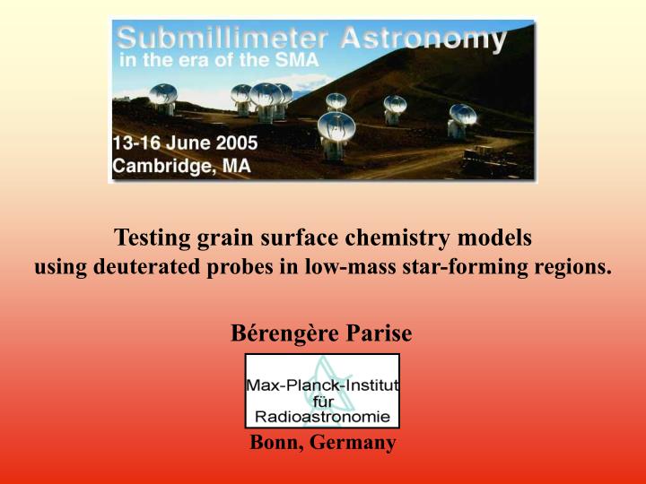 testing grain surface chemistry models using deuterated probes in low mass star forming regions