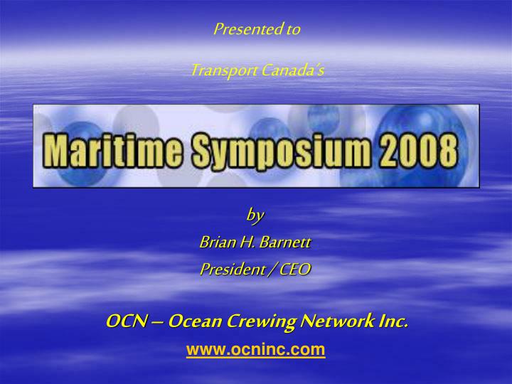 ocn ocean crewing network inc www ocninc com