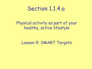Section 1.1.4.a