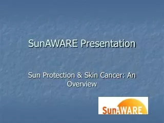 SunAWARE Presentation