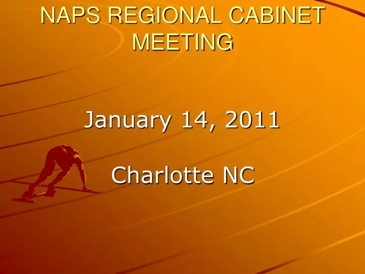 naps regional cabinet meeting
