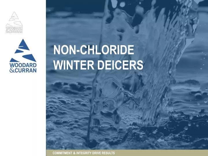 non chloride winter deicers