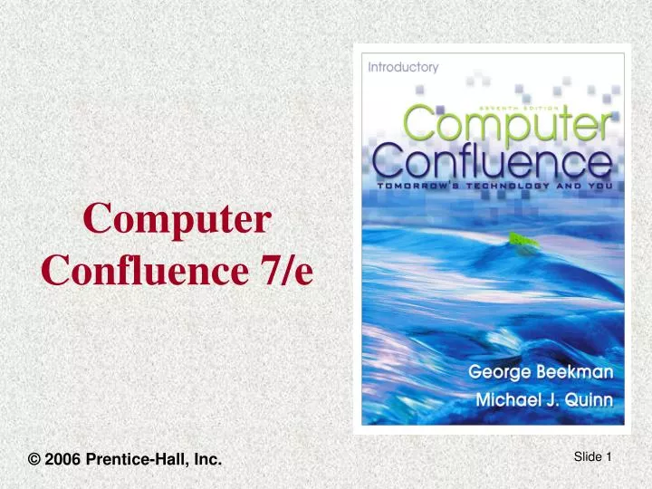 computer confluence 7 e
