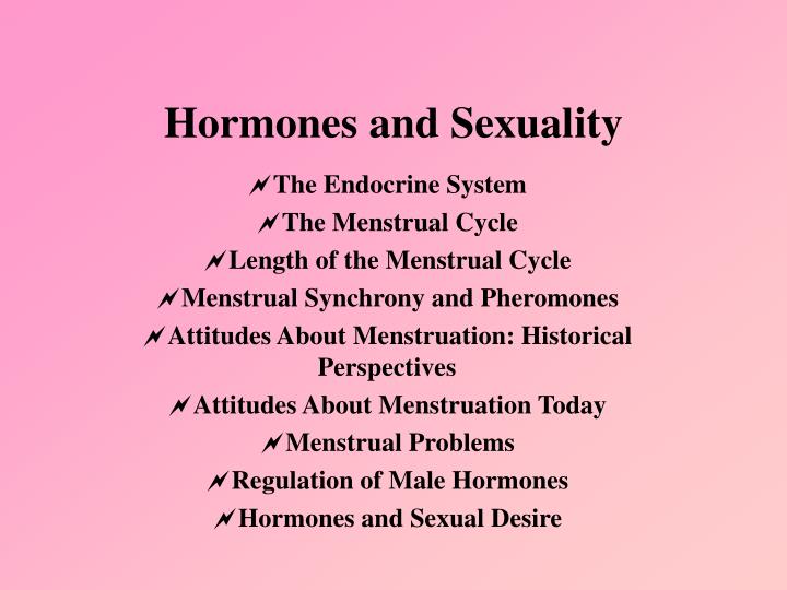 hormones and sexuality