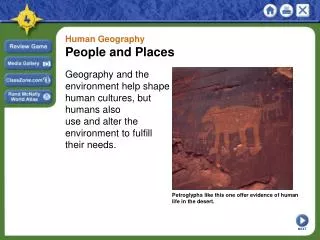 Human Geography People and Places