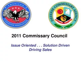 2011 Commissary Council